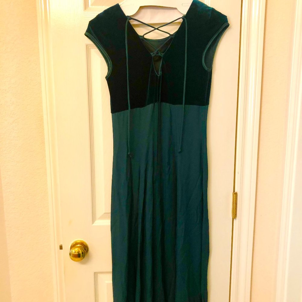 Formal dress - vintage green